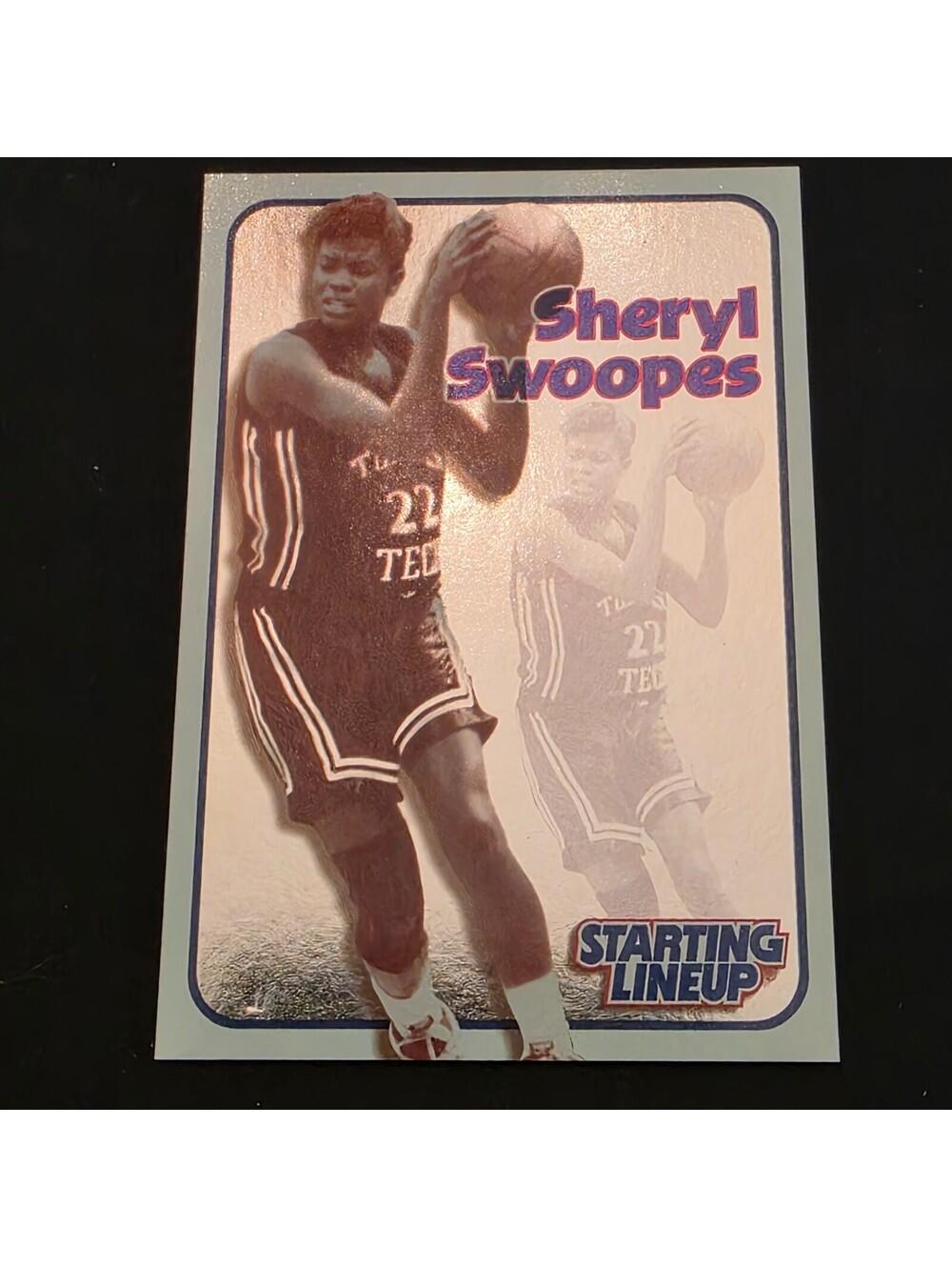 1999 Hasbro Starting Lineup - Sheryl Swoopes Texas Tech Red Raiders Basketball
